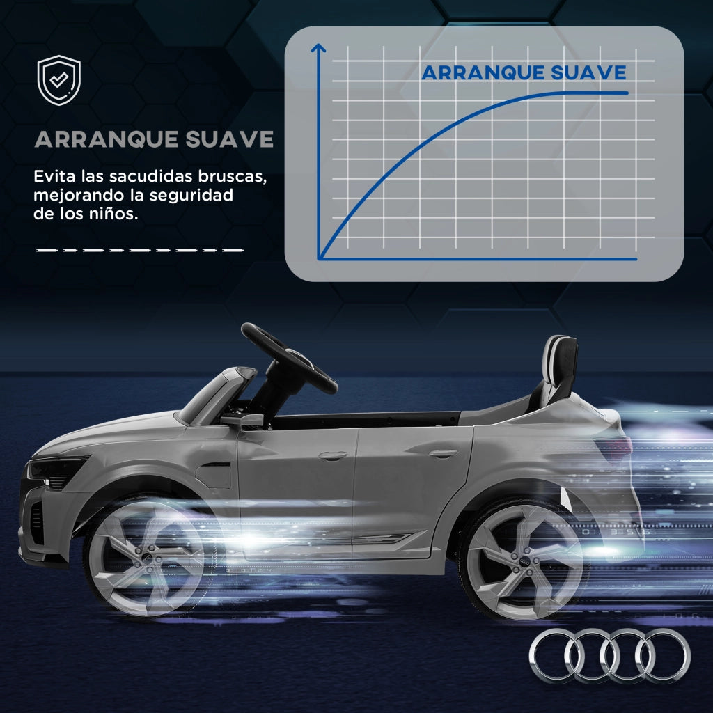Auto Elettrica per Bambini Audi Q8 e-tron Sportback ¨C Minimal ¨C Grigio