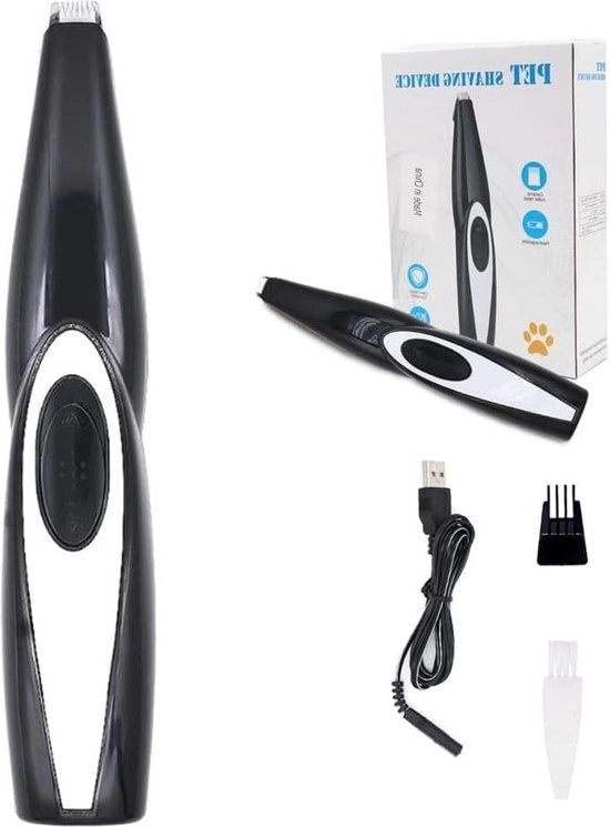 Clipper elettrico per animali da compagnia - Taglio pelo per gatti e cani - Trasformazione pelo parziale - Epilatore per animali da compagnia