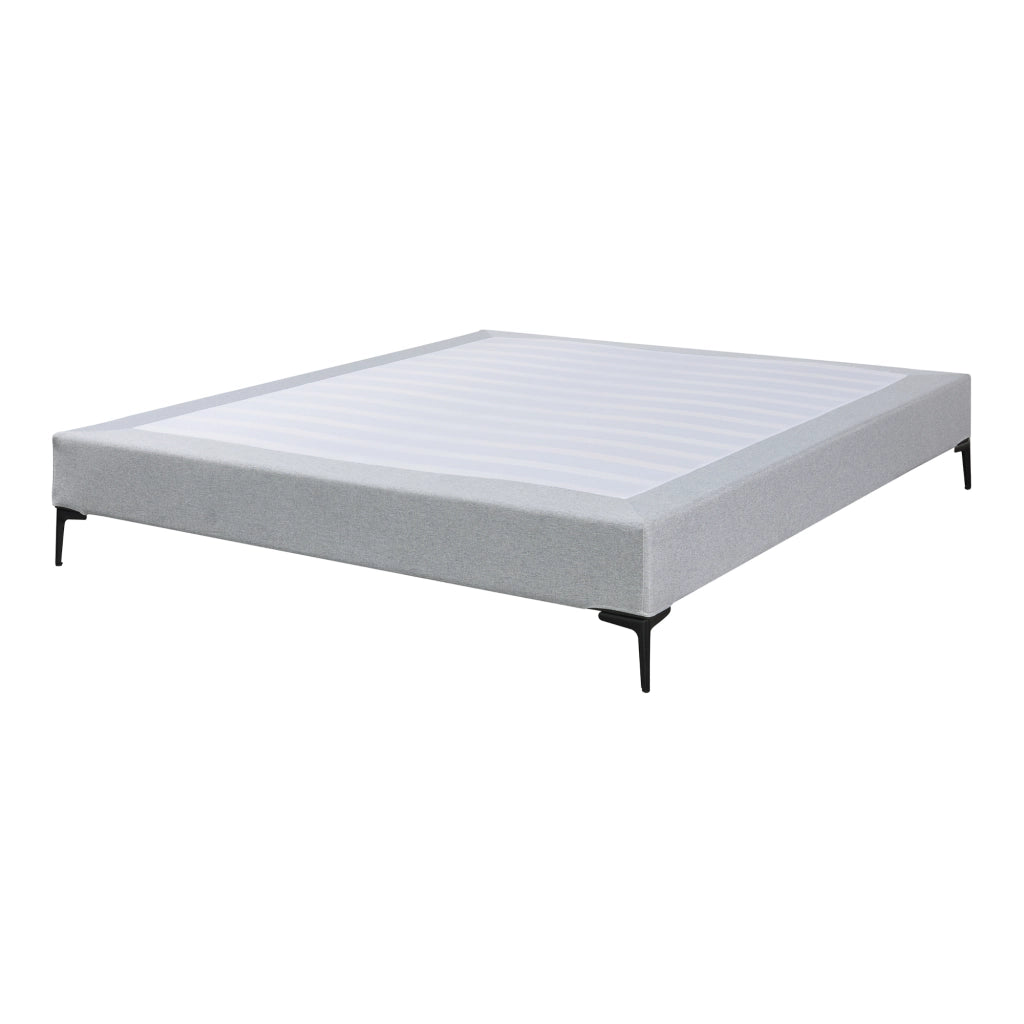 Letto Francese Lilla 140x200 cm con Fodera Protettiva - Grigio Chiaro [en.casa]