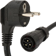 Cavo elettrico 220 V CA - 3 x 15 mm² cavo solare - 3 m di lunghezza - cavo di rete AC per convertitore solare - Inverter Micro Grid Tie - cavo di alimentazione.
