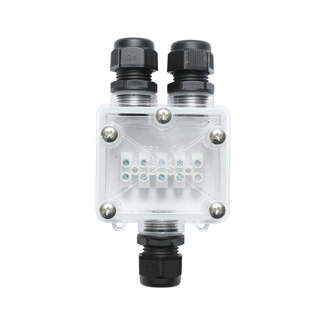 Scatola di derivazione stagna 41A 450V AC, 3 vie 5-14mm IP68 Leader