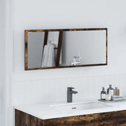 Specchio Rovere fumé 90 x 8,5 x 37 cm Legno multistrato 822817