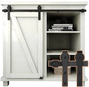 Kit di accessori per porta di garage - acciaio durato - per installazione a parete - 1 pezzo