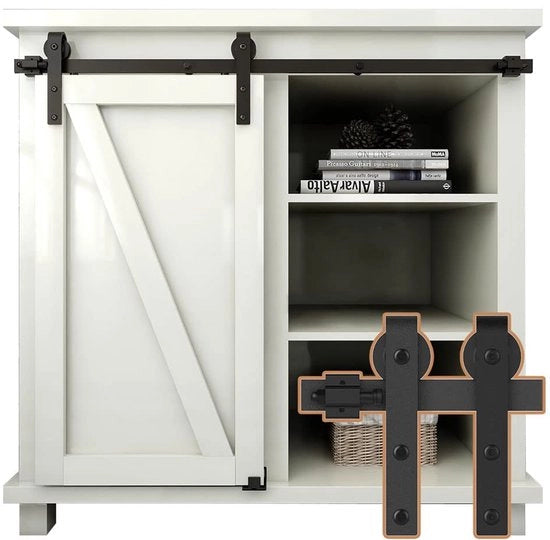 Kit di accessori per porta di garage - acciaio durato - per installazione a parete - 1 pezzo