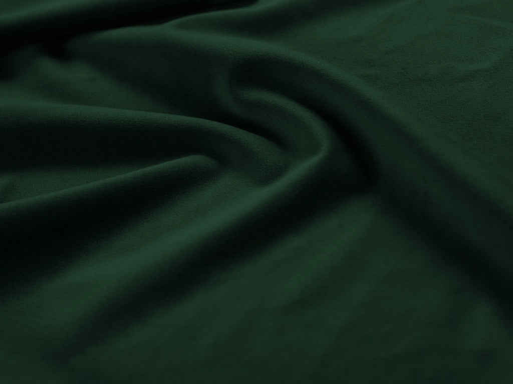 Cosmopolitan Design - Divano angolare reversibile "Bali" 6 posti in velluto verde bottiglia 