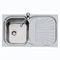 Lavello inox alien 3 basket 1v 86x50 sx