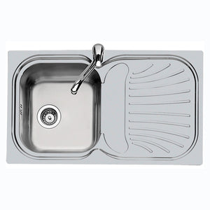 Lavello inox alien 3 basket 1v 86x50 sx