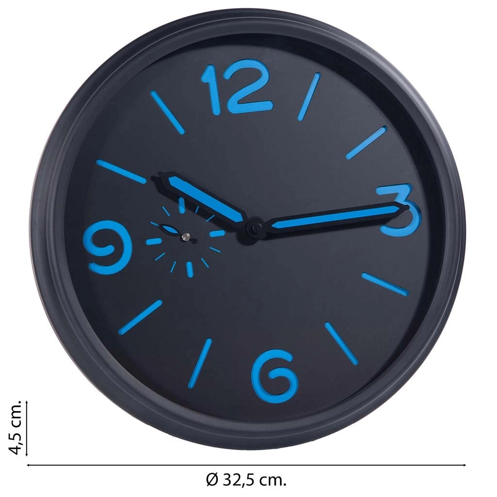 Orologio da parete 32,5x32,5x04,5h