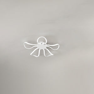 Plafoniera Moderna Blossom Metallo Bianco Acrilico Led 50W 3000K