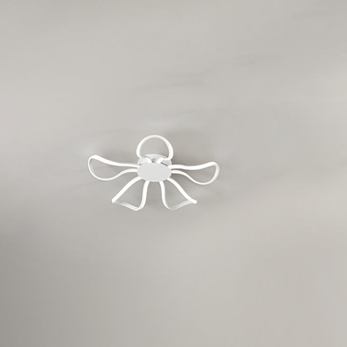 Plafoniera Moderna Blossom Metallo Bianco Acrilico Led 50W 3000K