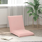 Sedia a pavimento regolabile Rosa Tessuto in Lana di Pecora