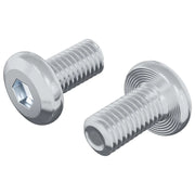 Vite di Blocco Tinta unita 2 pz Argento M6 x 12 mm Acciaio CFW2325917