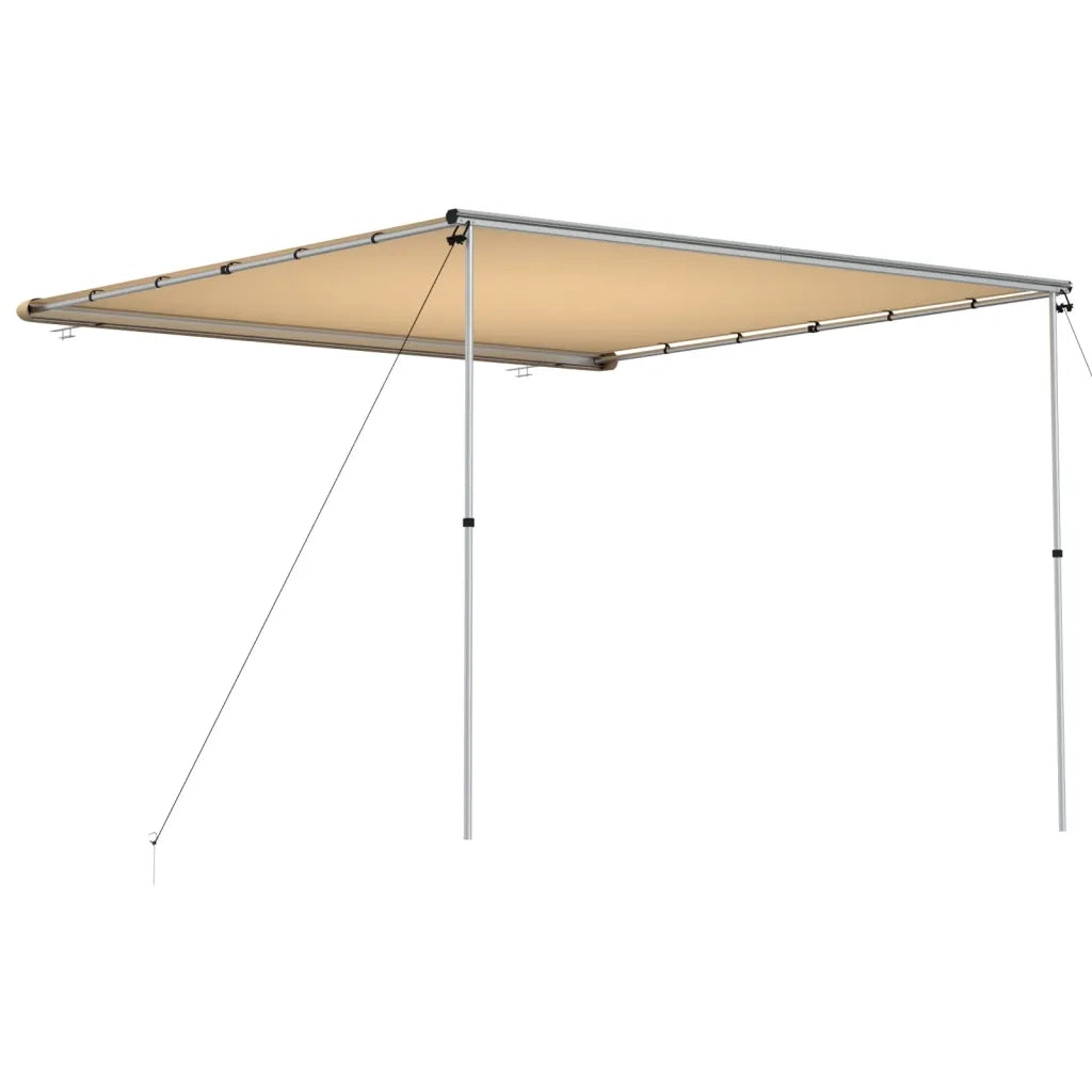vidaXL Tendalino per Camper e Roulotte 3x3x2,15 m Beige