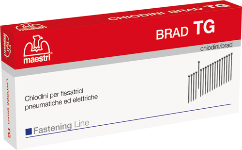 Chiodini chiodatrice pneumatica tg 15mm - cf 5000 pz
