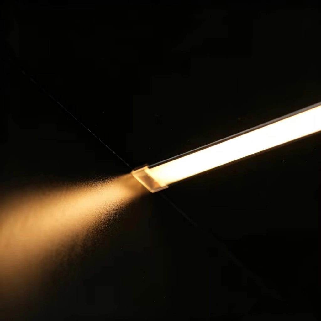 VETRINA ANGOLO TRIANGOLARE 62x32x160 cm Nera in MDF con LED