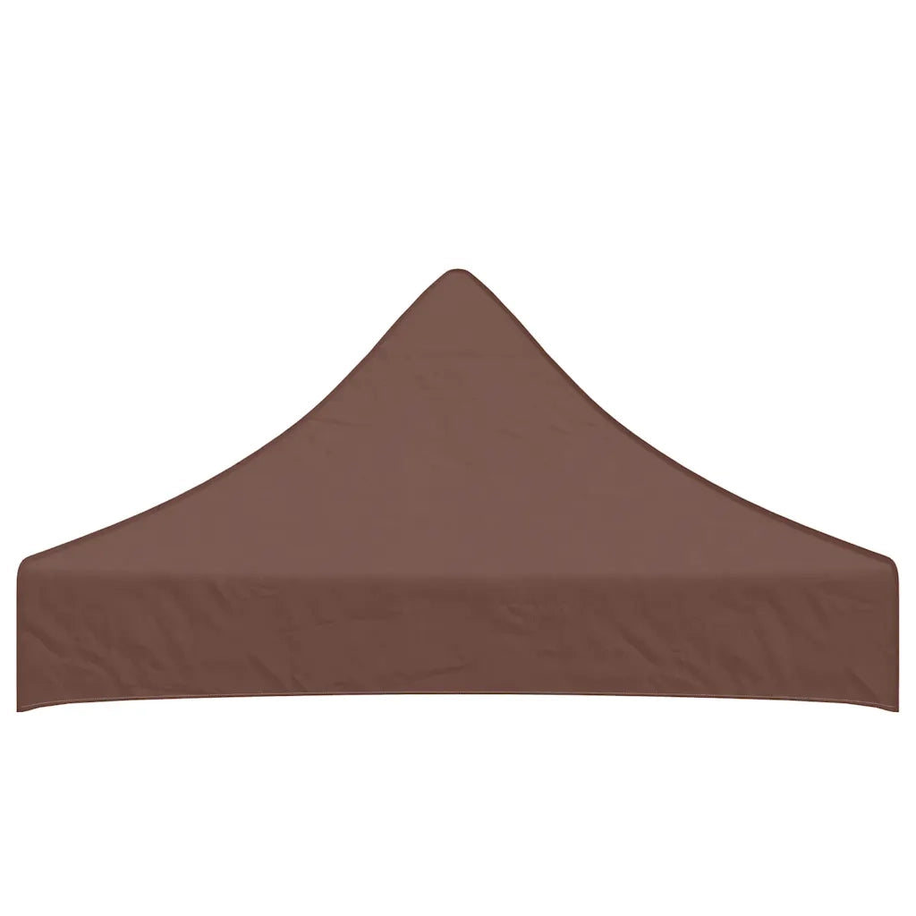 Tetto per Tendone per Feste 2x2 m Marrone 270 g/mÂ²  cod mxl 65300
