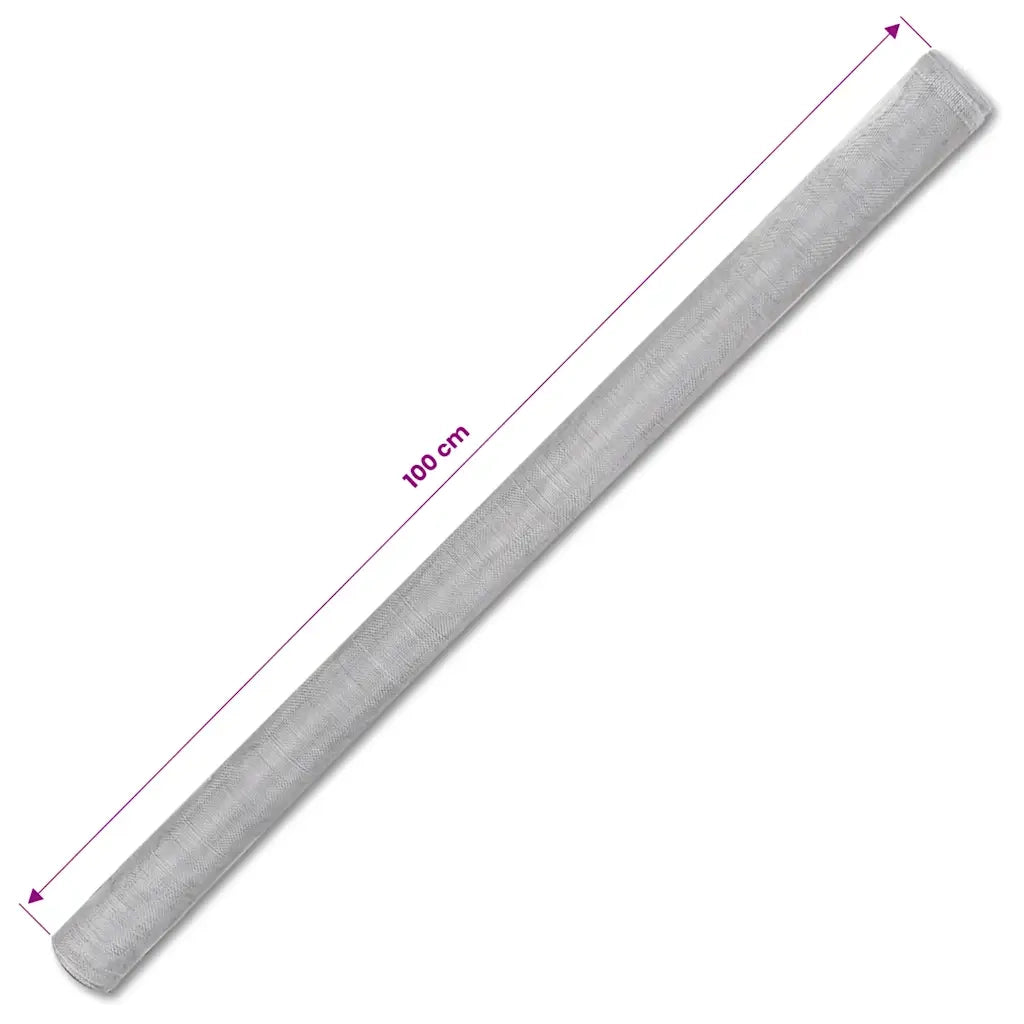 Zanzariera in Alluminio 100x500 cm Argento CFW9127328