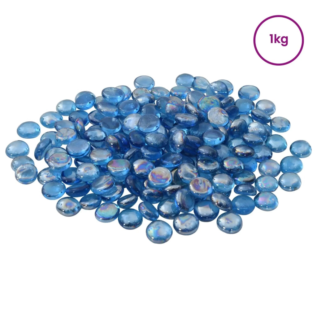 Nugget di vetro 17-19 mm Blu cobalto chiaro Vetro 42041580