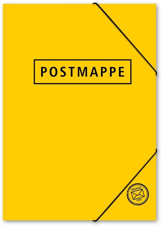 Mapa elastica con disegno DIN A4 con chiusura elastica - mappatura con molla (tono neutro)