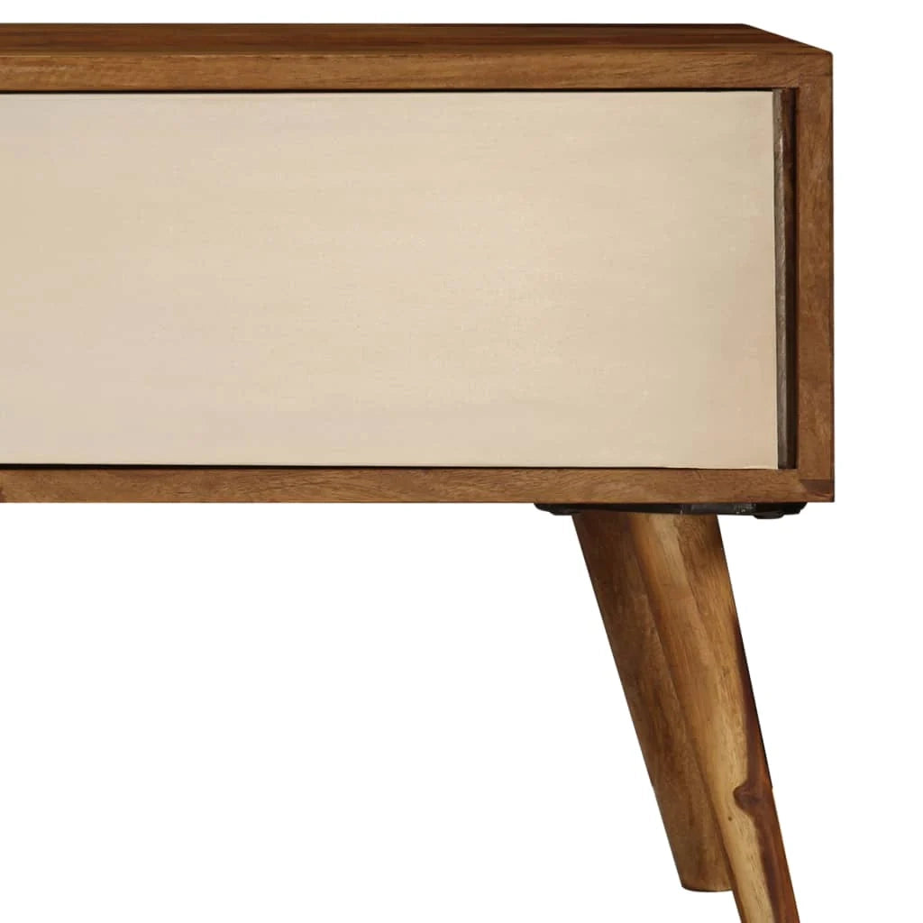 Mobile TV TV buffet dal design pratico 140 cm in legno massello di sheesham 2502071/2