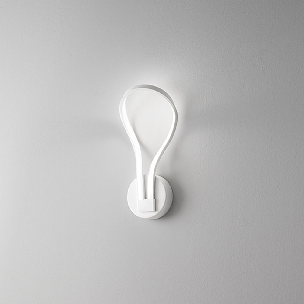 Applique Moderna Blossom Metallo Bianco Acrilico Led 13W 3000K