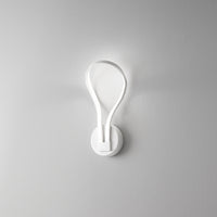 Applique Moderna Blossom Metallo Bianco Acrilico Led 13W 3000K