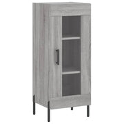 Buffet credenza cassettiera mobiletto mobile contenitore organizer cucina soggiorno Sonoma 34,5 x 34 x 90 cm legno ingegnerizzato grigio 02_0036302