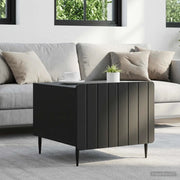 Tavolino da salotto Nero 49 x 50 x 42 cm Legno ingegnerizzato 894506