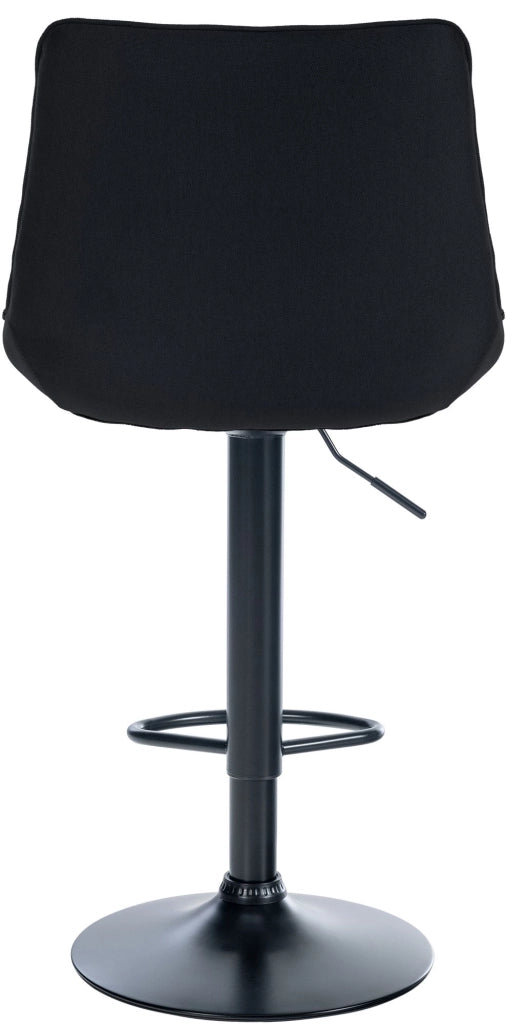 2er Set Barhocker Toni Stoff schwarz