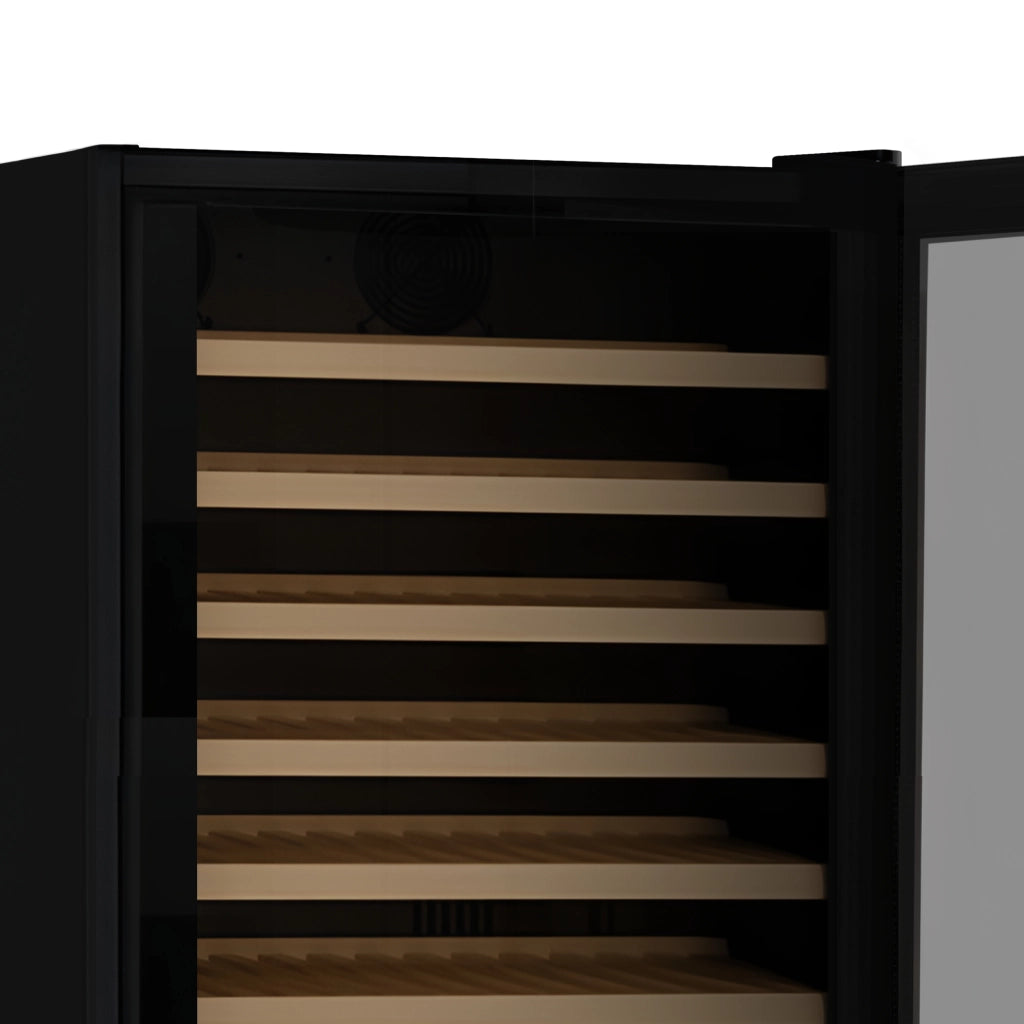 Les Petits Champs Cantinetta ad incasso free standing da 199 bottiglie CAVCEB199 nera