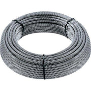 FUNE ACCIAIO ZINCATA MINIROLL - D.MM  6 L.MT  10- 2 pezzi