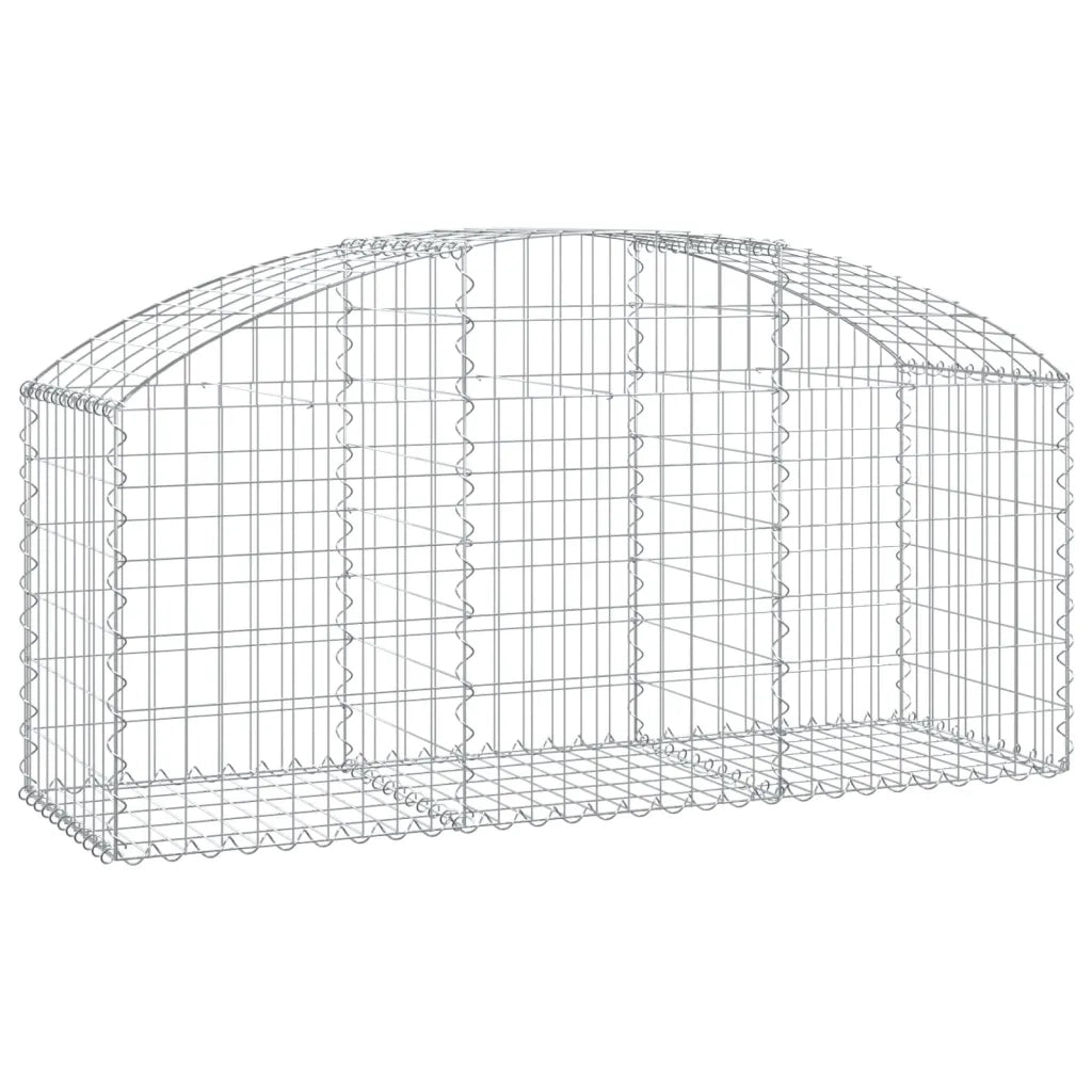 Cesto Gabbione ad Arco 150x50x60/80 cm Ferro Zincatocod mxl 103277