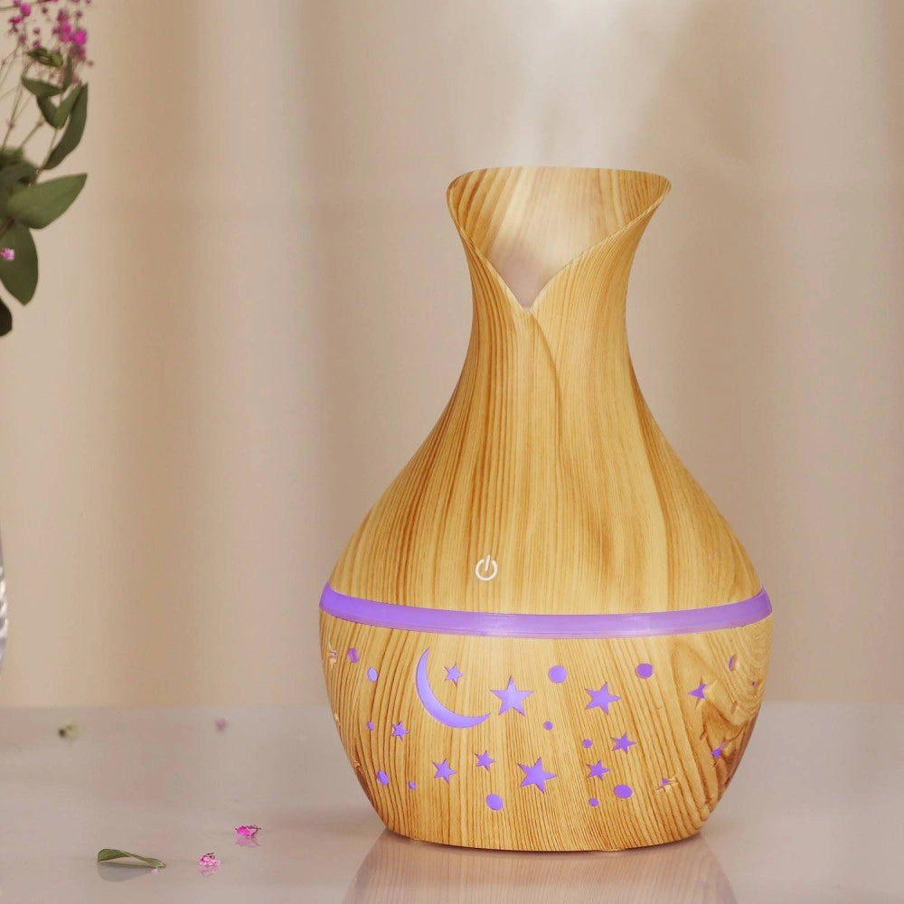 Trade Shop - Umidificatore Ultrasuoni Diffusore Di Aromi Oli Essenziali Per Aromaterapia Achi -