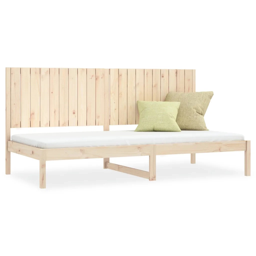 Dormeuse senza Materasso 90x200 cm in Legno Massello di Pino