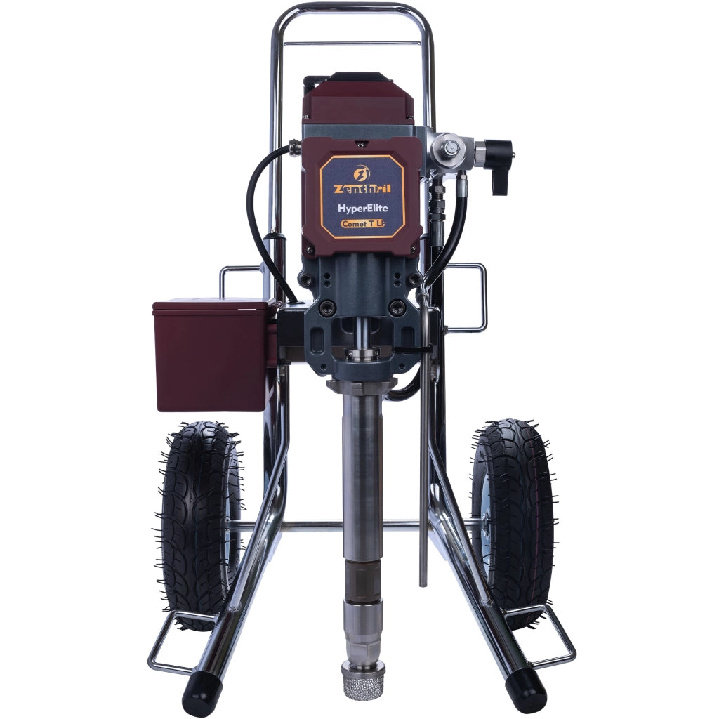 Pompa a Pistone Zenthril Comet T LP – 3500W, 25MPa, 5L/min | Tecnologia HyperElite | Vernici e Stucchi
