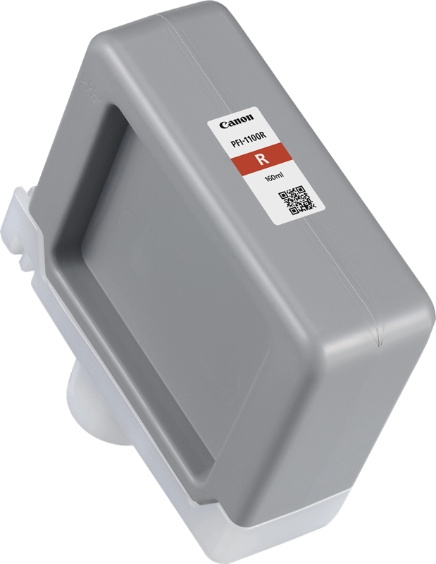 ORIGINAL Canon Cartuccia d'inchiostro Rosso PFI-1100r 0858C001 160ml
