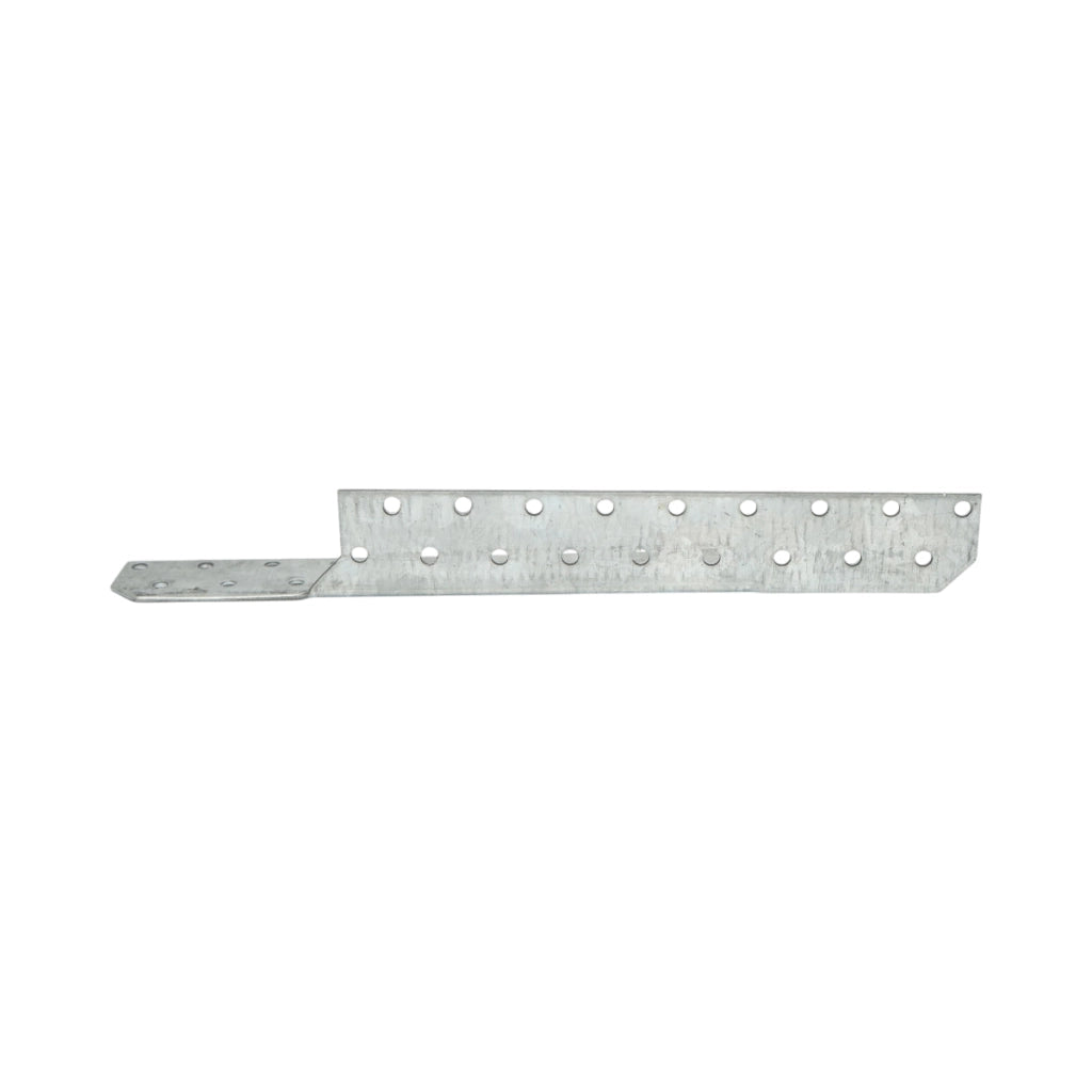 Ancoraggio per travetto sinistro 33x33x250mm, spessore 2mm, acciaio zincato