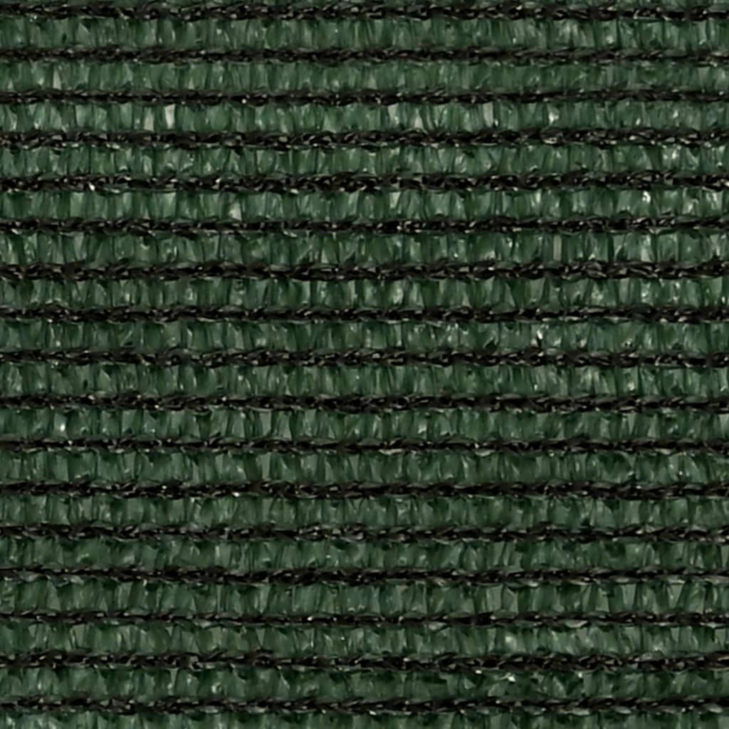 Vela ombreggiante/ombrellone 160 g/m² verde scuro 3 x 4,5 m HDPE 02_0009426