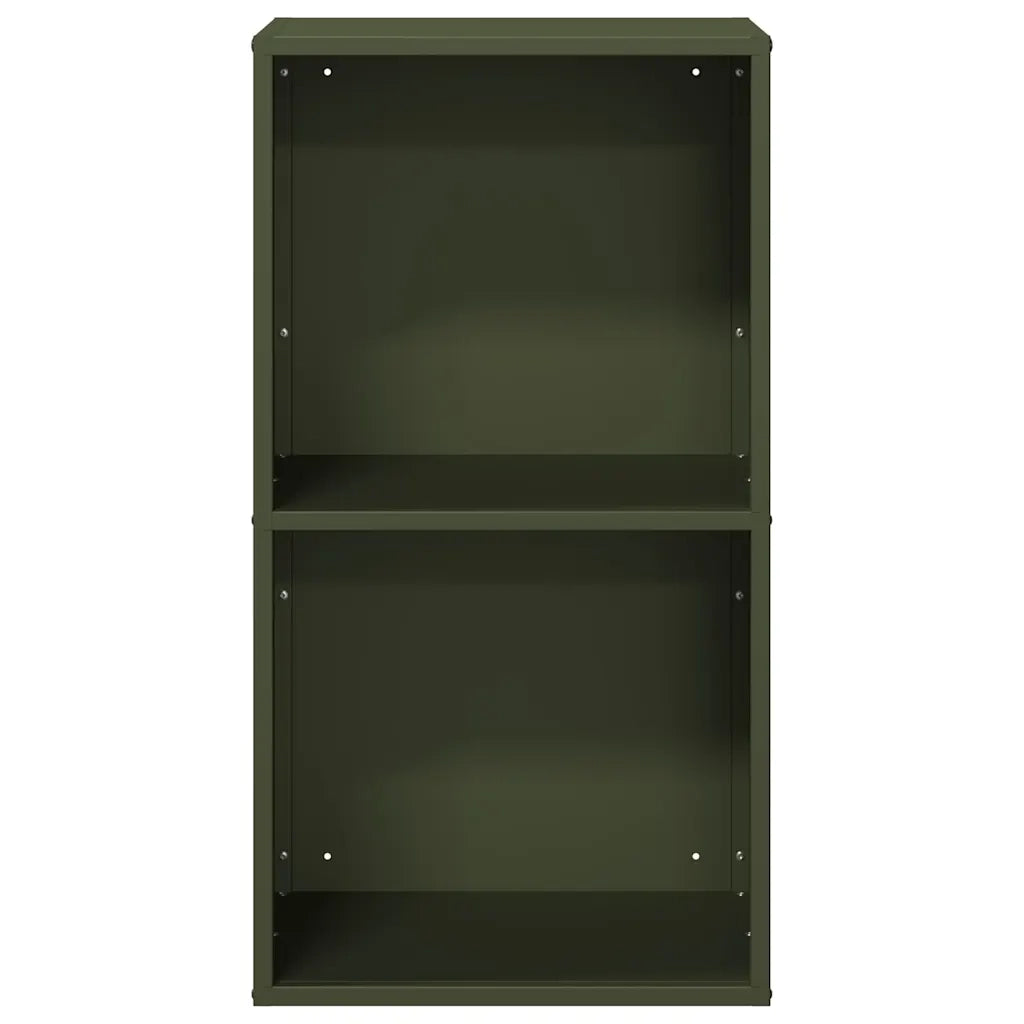 Rastrelliera per Legna da Ardere Verde Oliva 40x30x75 cm CFW8875387
