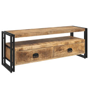 Mobile Porta TV 120x35x45 cm Legno Massello di Mango  cod mxl 11814