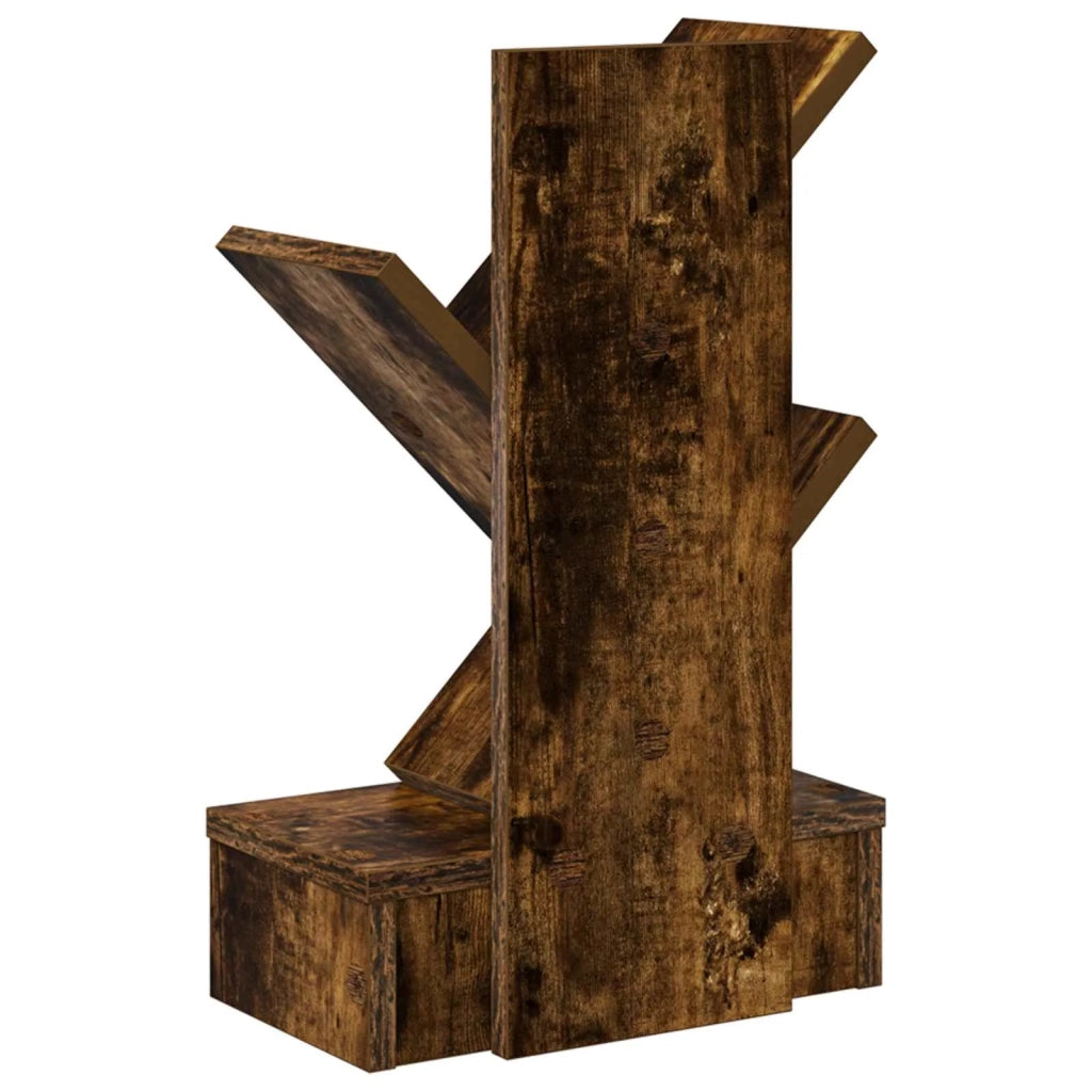 Scaffale per Libri a Forma di Albero 3 Strati 30 x 18 x 48 cm 8012360