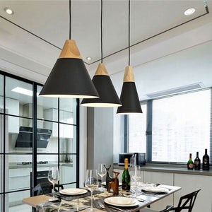 Lampada Da Soffitto Pensile Scandi A. Nera