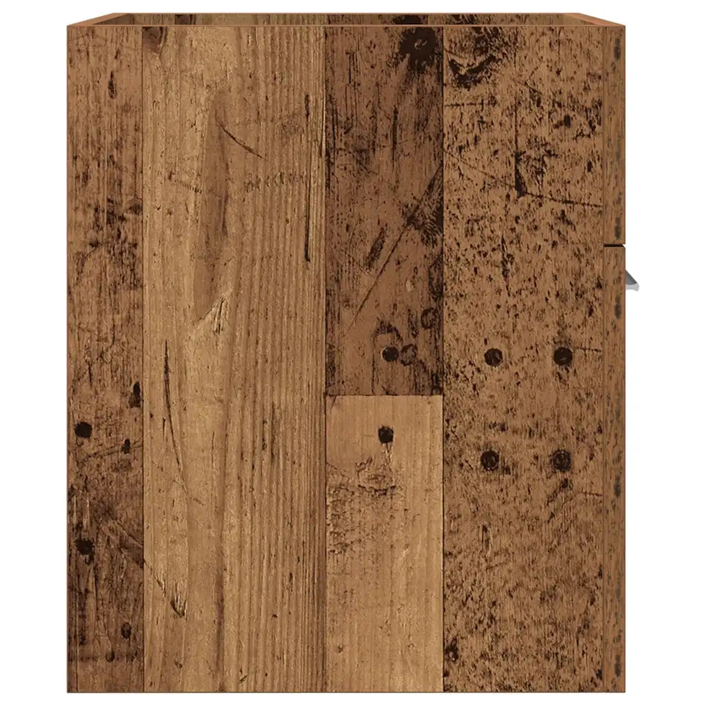 Mobile da Bagno Legno Antico 41x38,5x46 cm in Truciolato