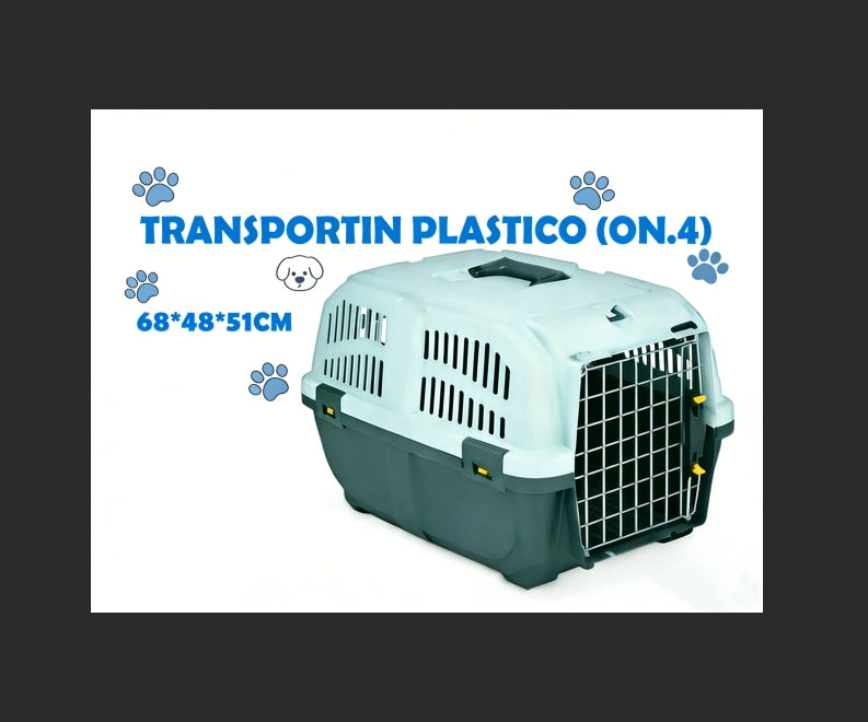 Ruote girevoli per gabbie trasporto cani 4-7 ¨C zephmum ¨C 4 pezzi 6x9 cm