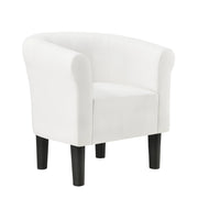 Poltrona lounge seduta sintetica 70 cm bianco 03_0001932