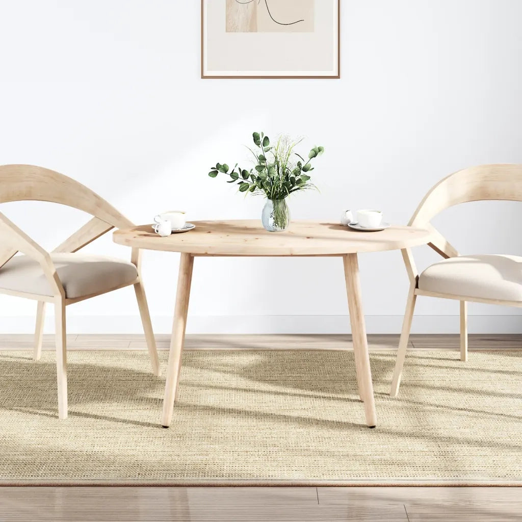 Piano del tavolo 90x45x2,5 cm in legno massello di pino ovale 824325