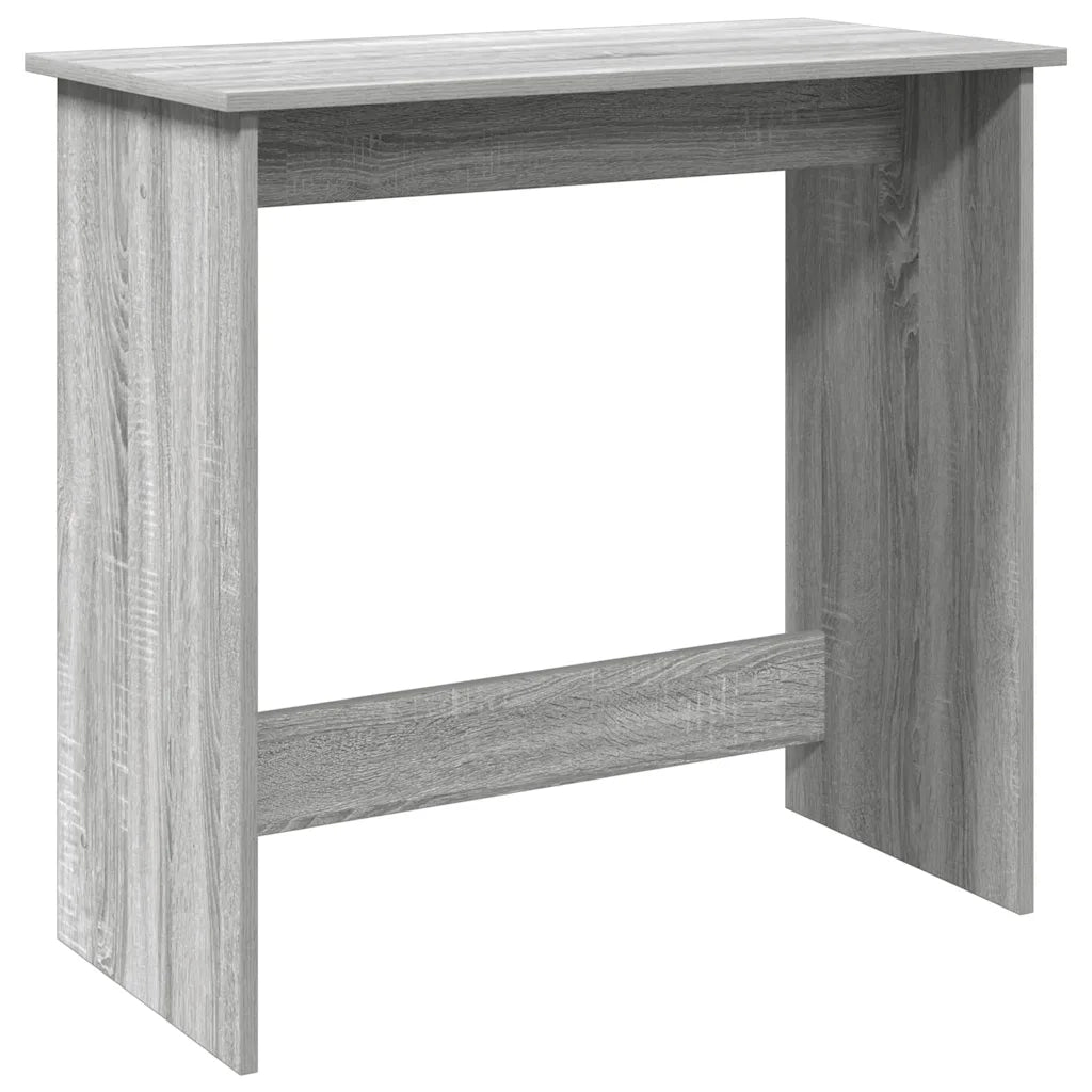 Scrivania Grigio Sonoma 80x40x75 cm in Legno Multistrato