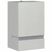 Applique da esterno IP44 9,5 x 7,5 x 15 cm acciaio inox argento 02_0056632