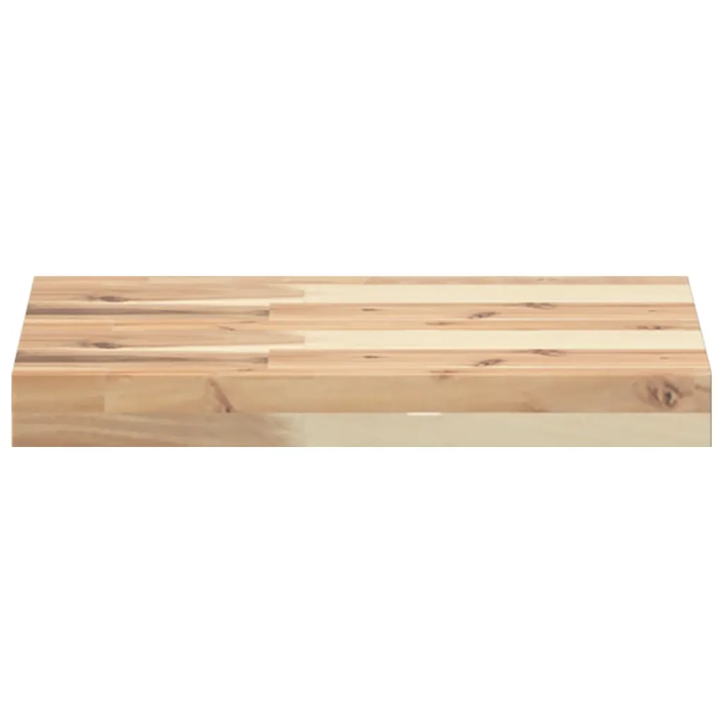 Ripiano a Parete 60x30x4 cm Legno Massello Acacia Non Trattato 3279447