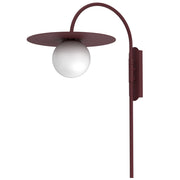 Applique Flat 1xE27 bordo sfera bianca Luminex